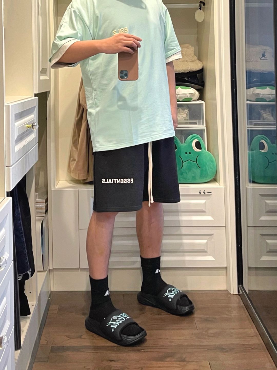 长袜搭配｜短裤穿搭