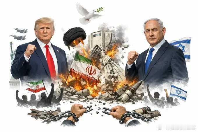 以军宣布暂停打击伊朗 以色列在特朗普要求下被迫停火，以色列国内认为内塔尼亚胡没有