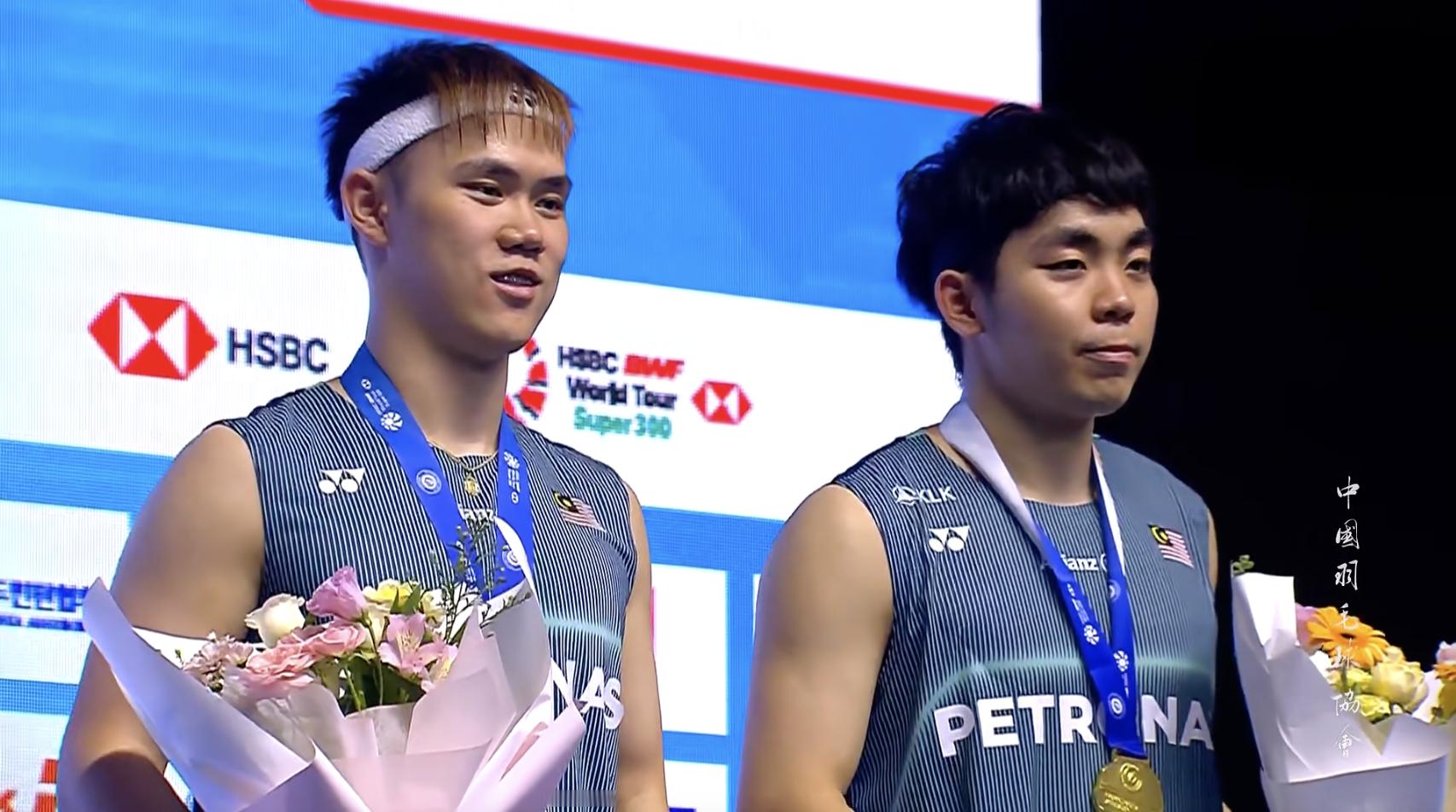 🏆男双冠军：郑凯文/叶睿庆🇲🇾 🥈男双亚军：万炜聪/苏伟译🇲🇾恭喜四