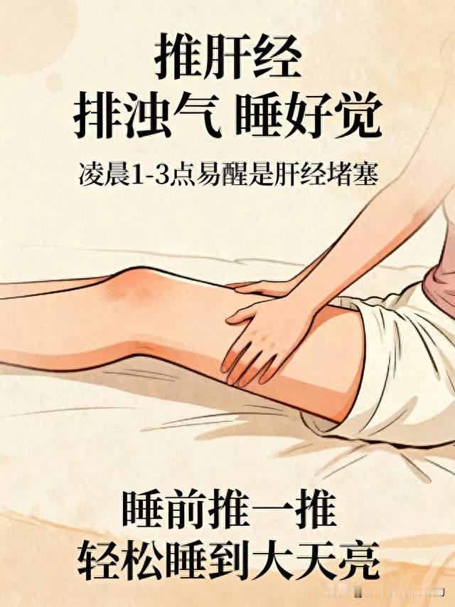 半夜定点醒不是神经衰弱，1个简单手法，睡前就能操作