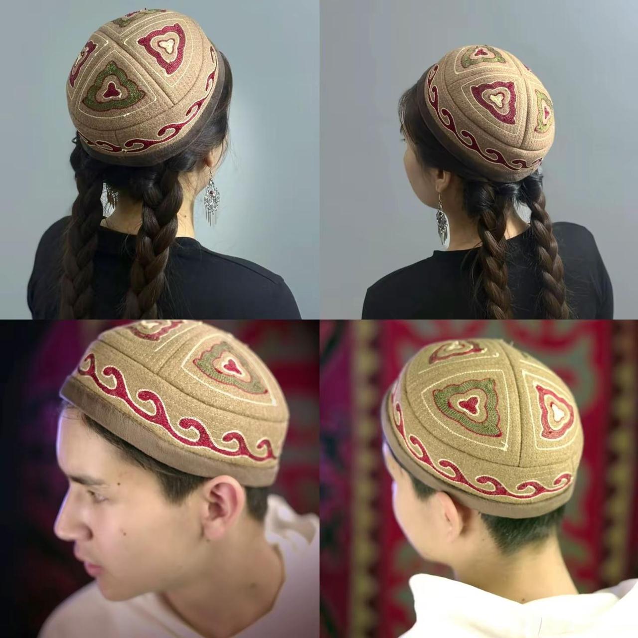 民族风帽子 毛毡