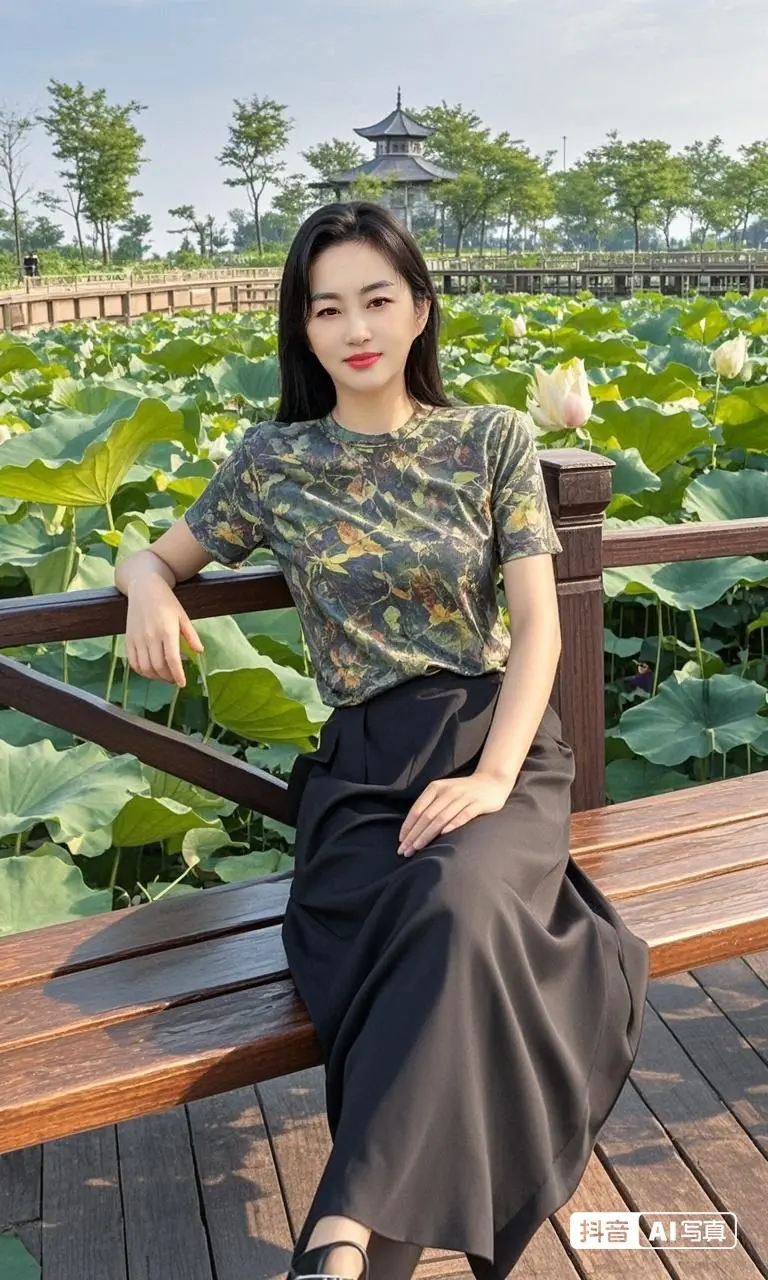 穿搭 为荷而来