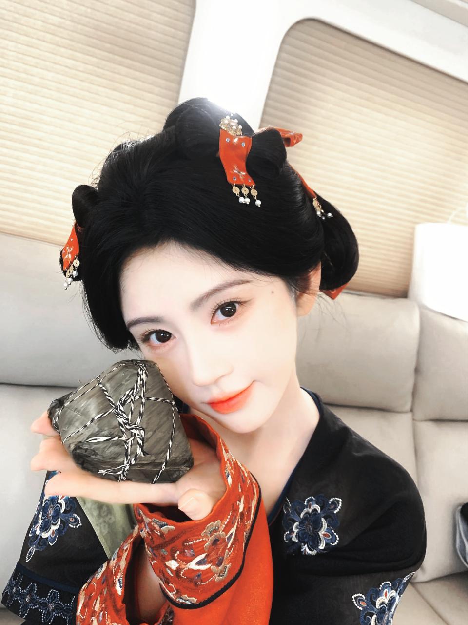 迟来的端午安康～鞠婧祎