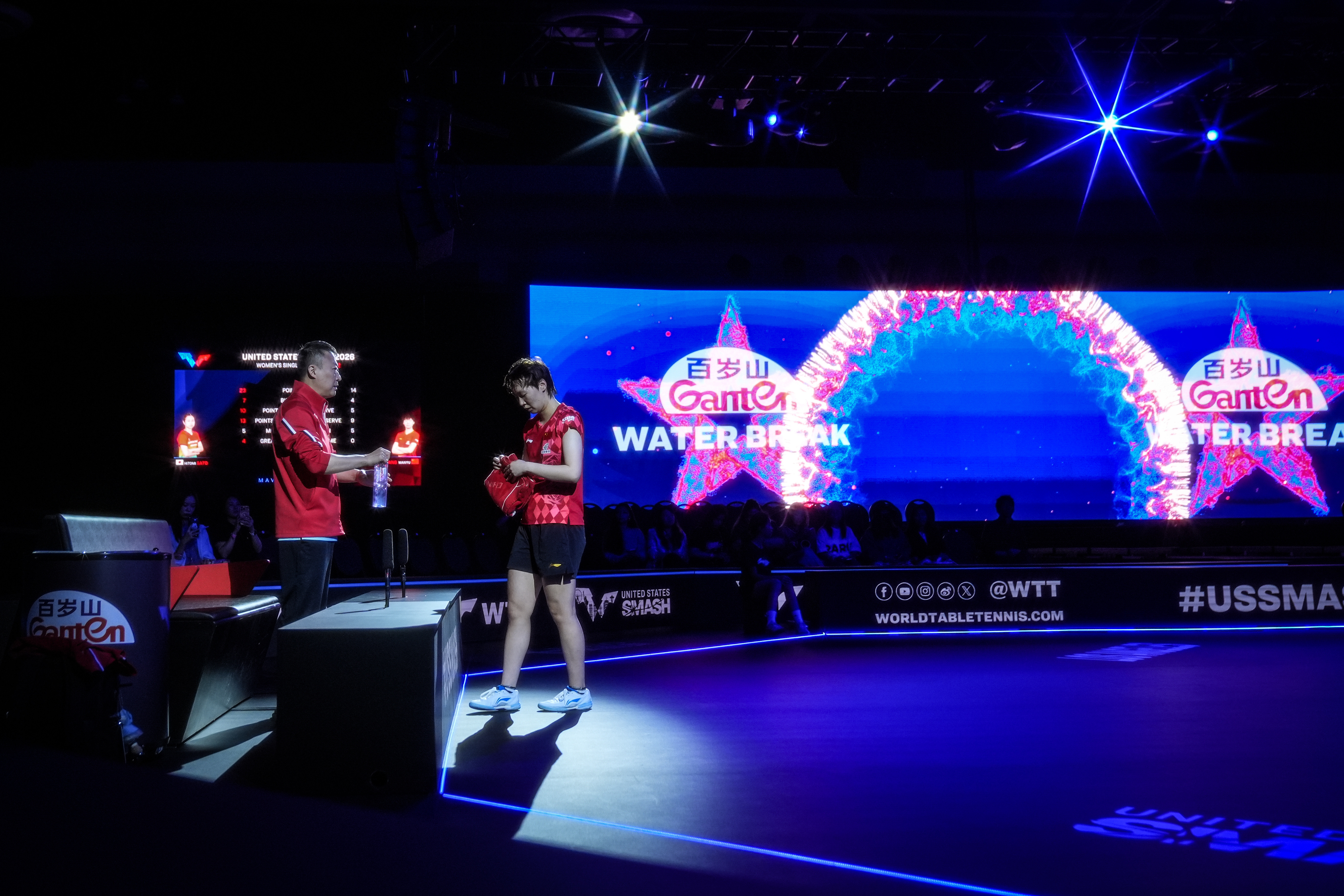【WTT美国大满贯2026】｜20260630女单1/16决赛·图片3©️中国体