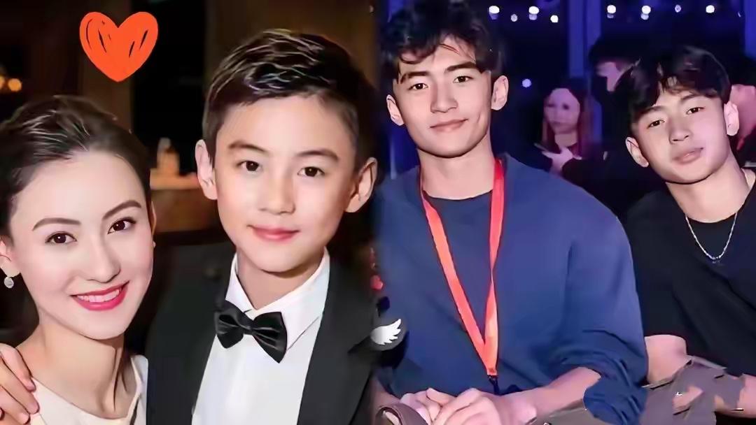 张柏芝的小儿子越长越出彩，完美复刻了妈妈的绝美颜值基因，一露面就牢牢抓住大家目光