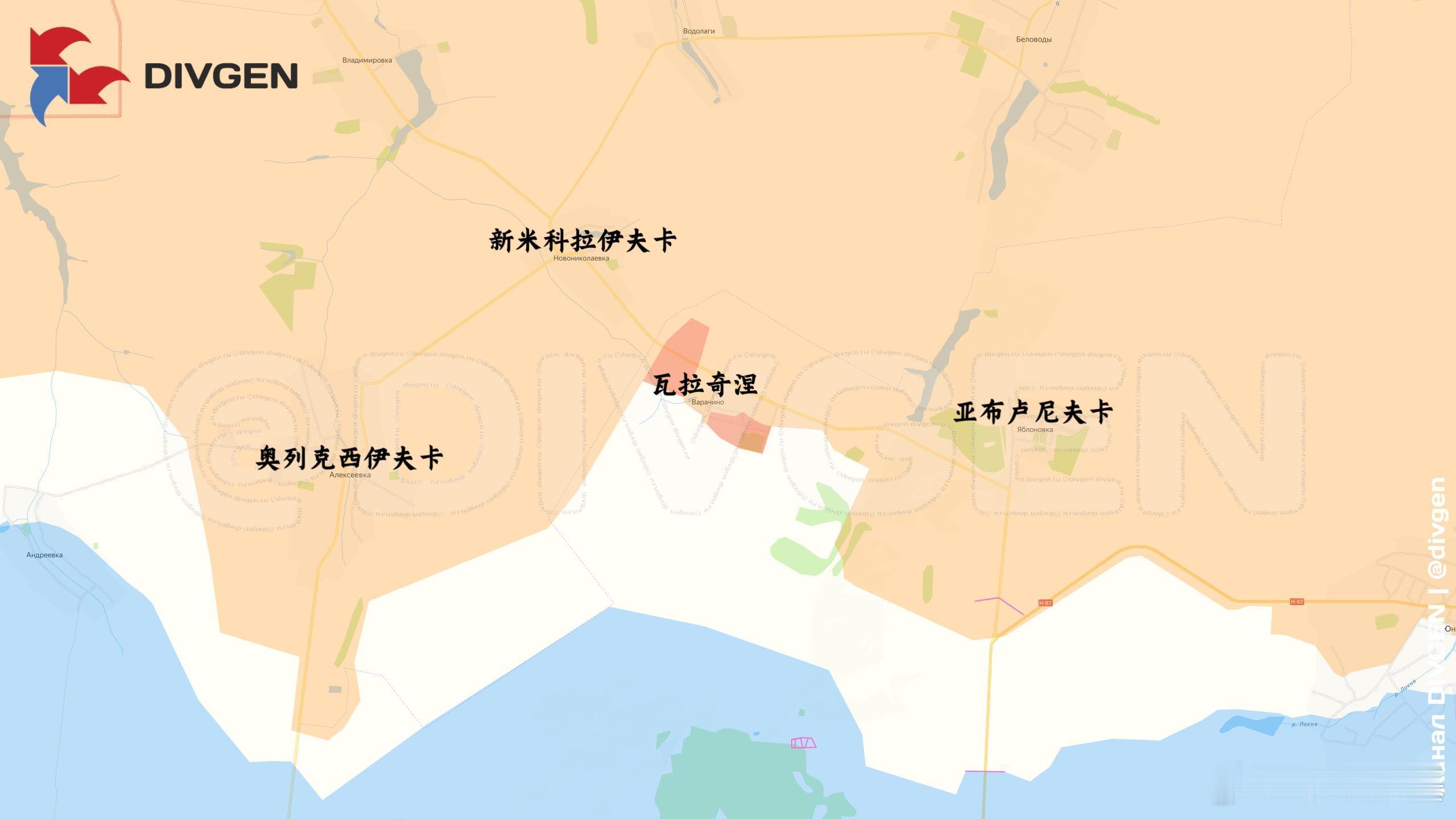 箭头社宣布俄军解放了苏梅的瓦拉奇涅来源：DIVGEN 🚩 Карта СВО俄
