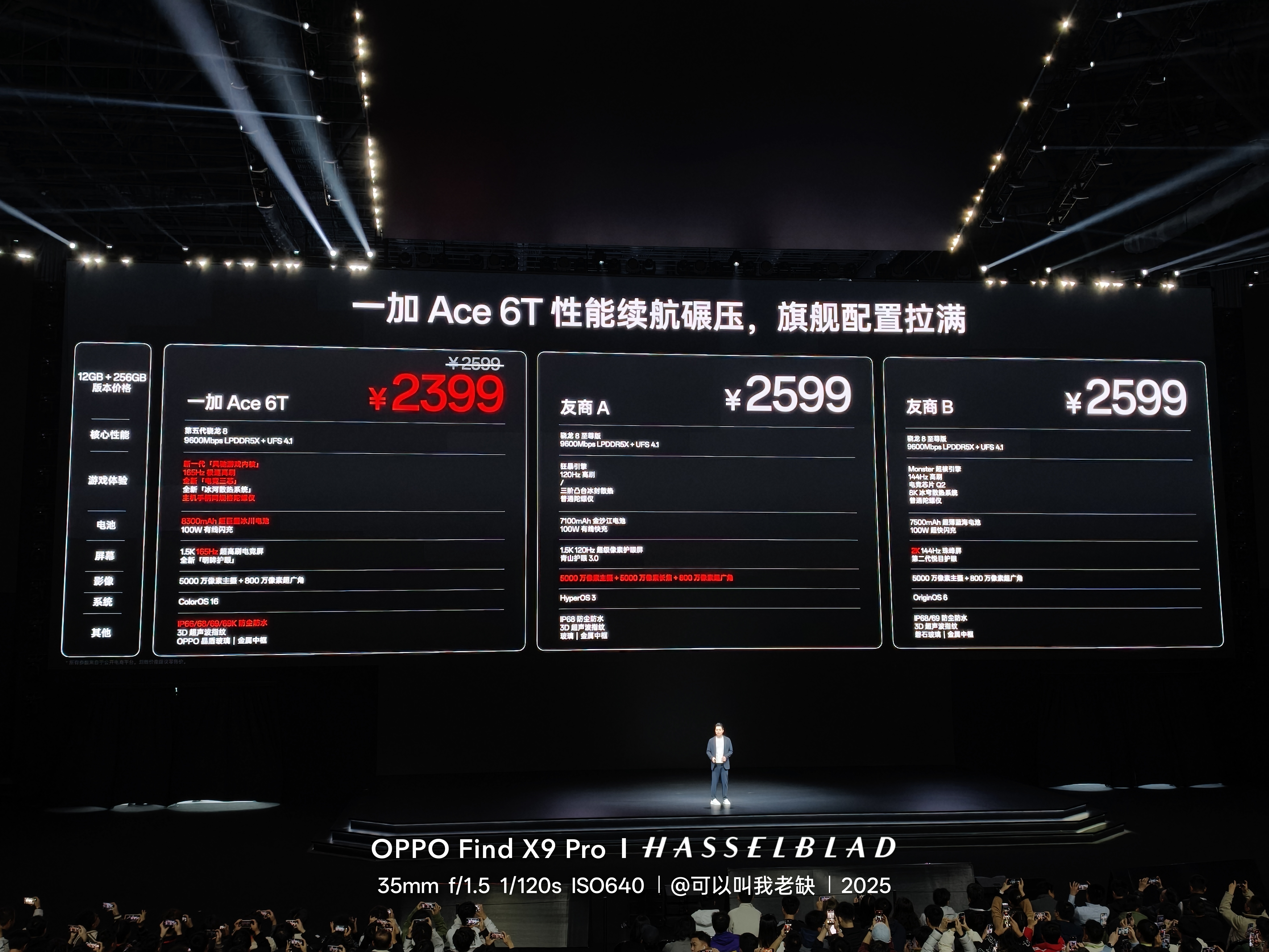 一加Ace6T 价格公布2399起神里绫华定制机 3699！这是打算把友商都冲死