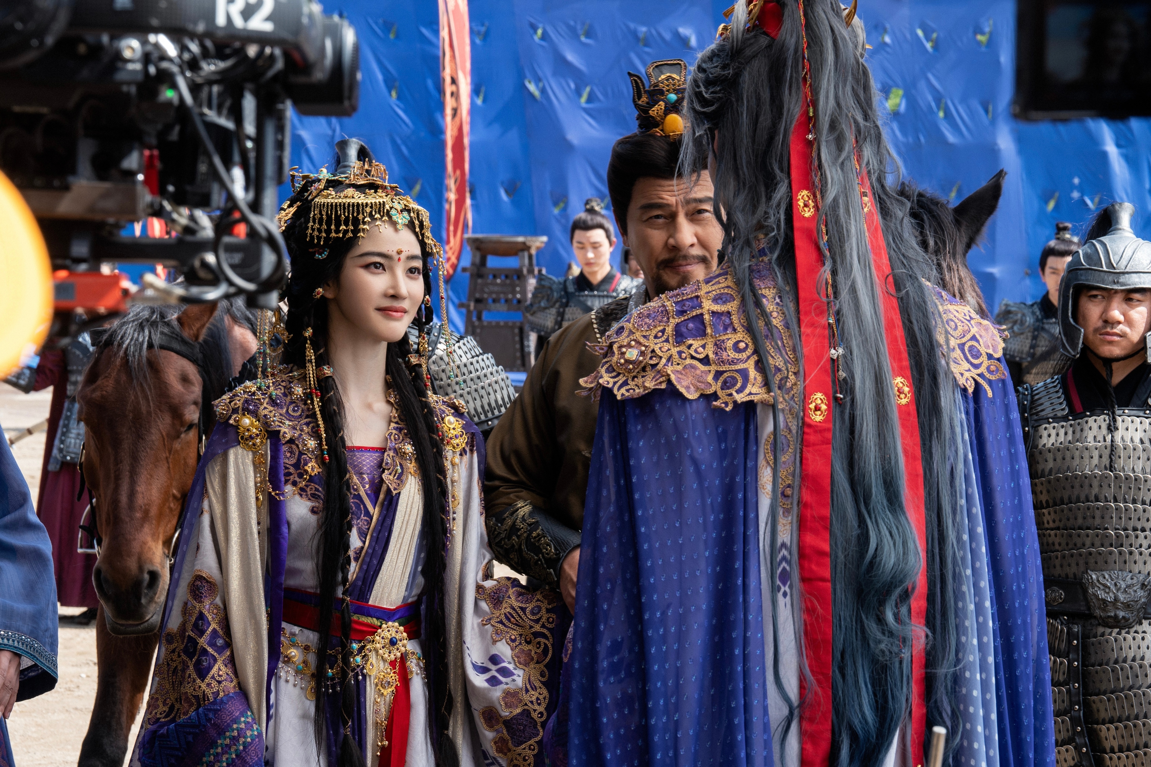 《天地剑心》厉雪扬☽ 剧照-嫁衣（紫衣）⭕ 【冷门颜色嫁衣➕1】（没蹲到工作室更