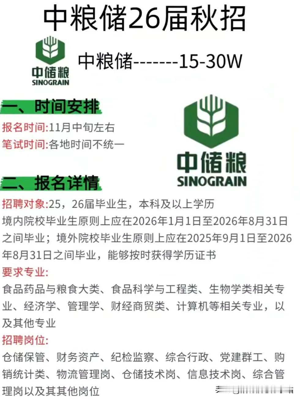 先就业再择业！
现在正是秋招的黄金时期
25/26届毕业生找工作抓紧时间投递简历