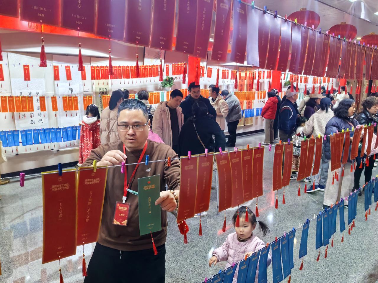 晒图笔记大赛今晚，杭州有元宵大型灯谜活动，现场（三）