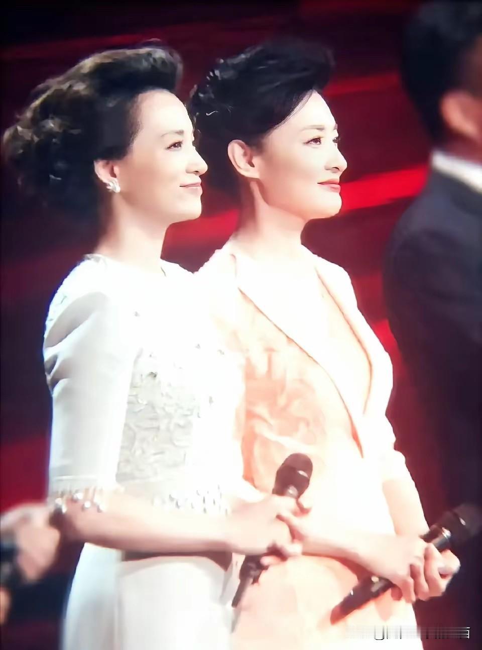 两位逗都是央视无可挑剔的女主持人，一个形象大方，一个才华横溢，两个人一起搭档组合