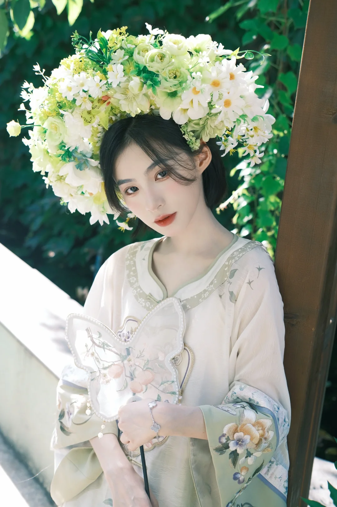 “一念簪花 一世无忧”