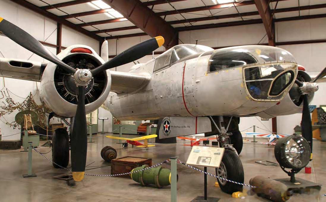 2023年在博物馆的Douglas A-26C Invader 44-35323