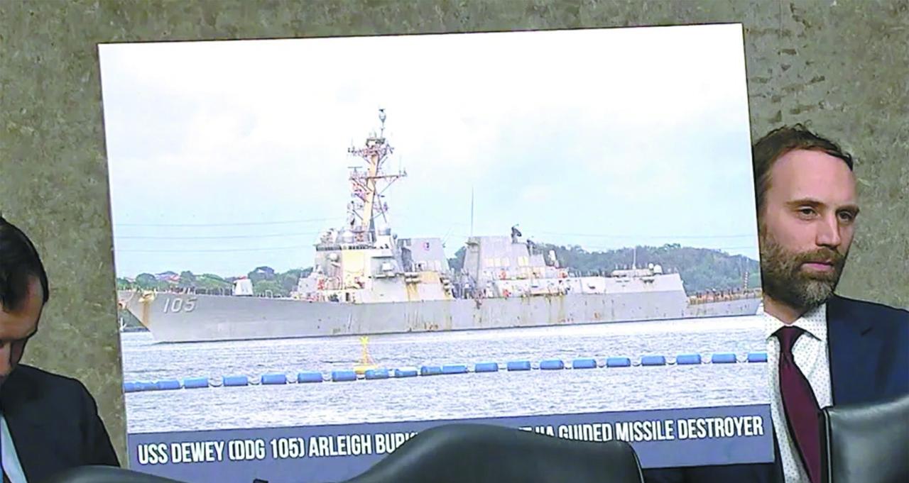 据美国“动力”网站“战区”频道13日报道，美国军舰生锈问题引起美国总统特朗普关注