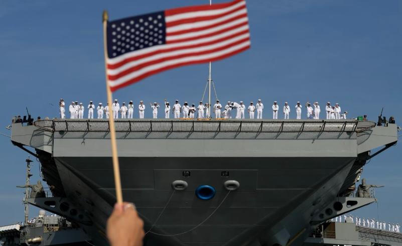 华尔街日报曾经报道：“如果北京方面下令攻台，而美国决定参战，那么美军将需要堆积如