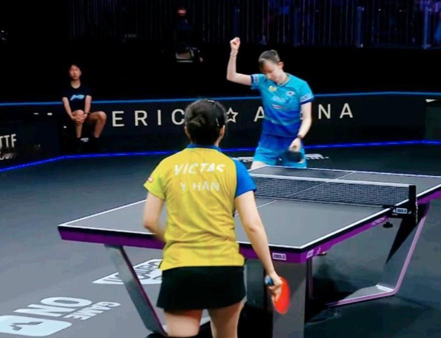 王曼昱0:3输给佐藤瞳，
以后怎么打削球手？
可以跟着早田希娜学吗？

美国大满