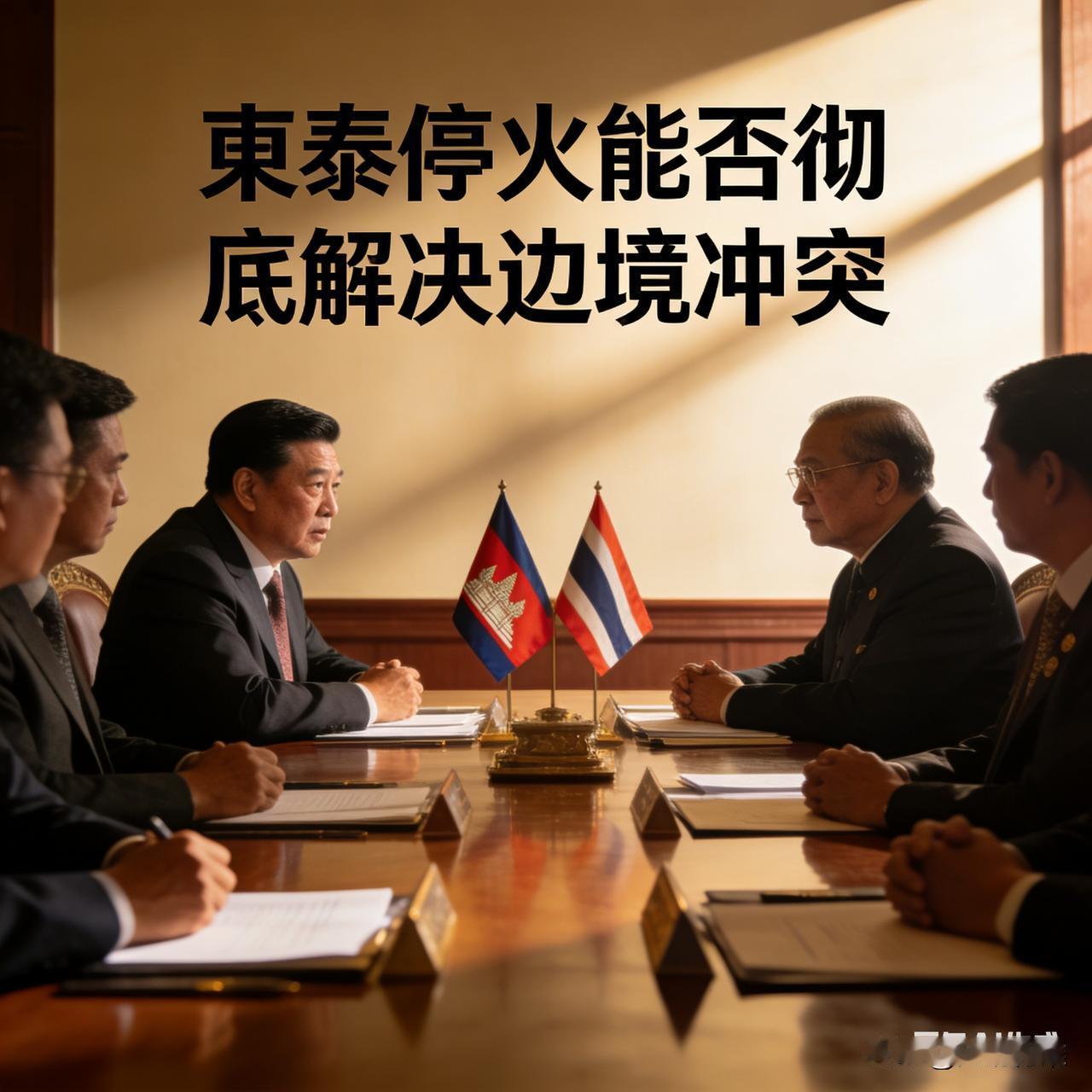 柬泰当前停火无法彻底解决边境冲突，只是“按下暂停键”；核心领土争议、国内政治与外