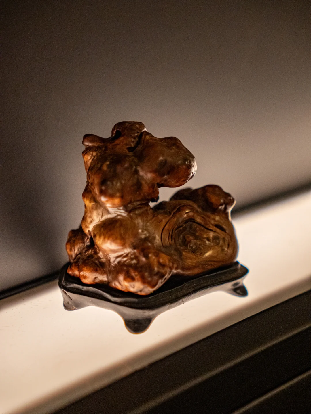 孤品根雕香炉｜30 年光阴，雕不尽自然本真