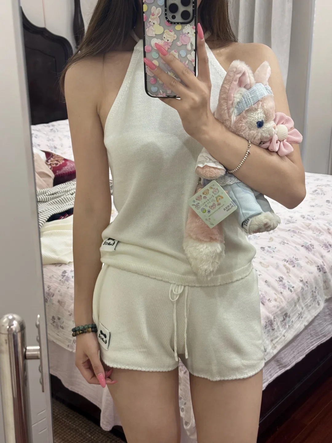不要放过这个甜妹的运动套装！！
