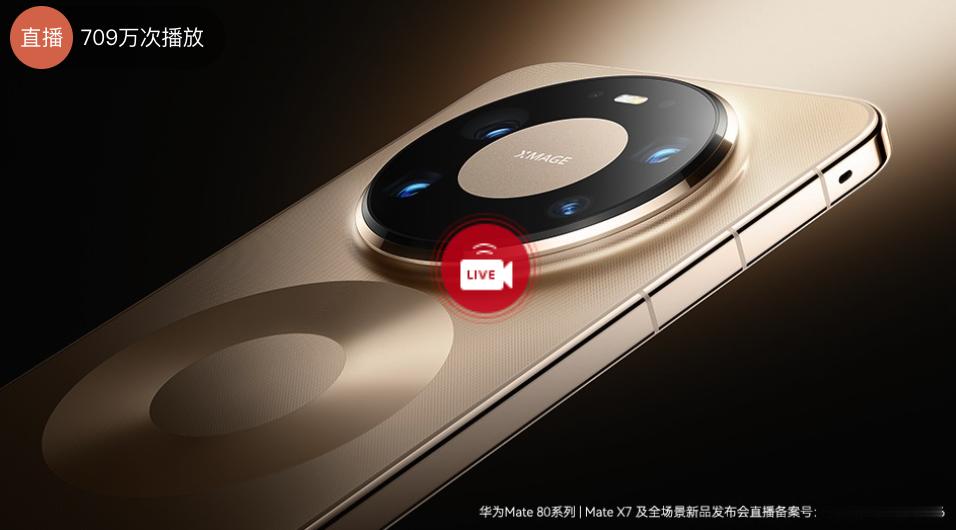 准备看华为发布会了小马扎瓜子已准备好，兄弟们在看么？ 