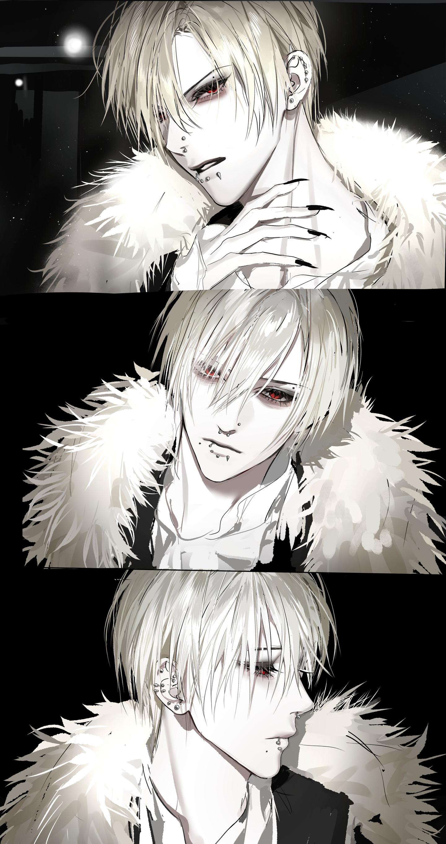 oc绘画摸鱼画画视觉系