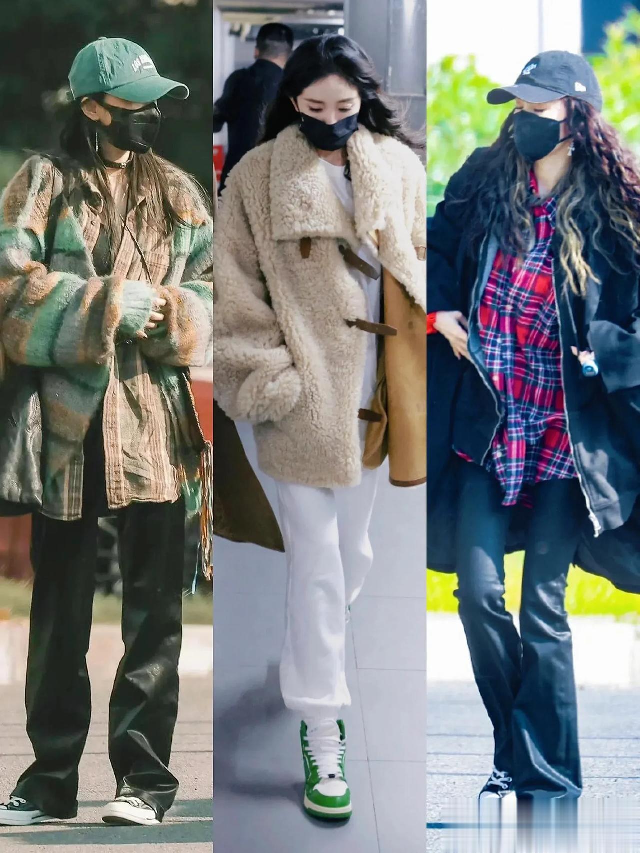杨幂秋冬穿搭🈴集～冬季时髦、慵懒又减龄的幂式氛围感穿搭look
#Fashio