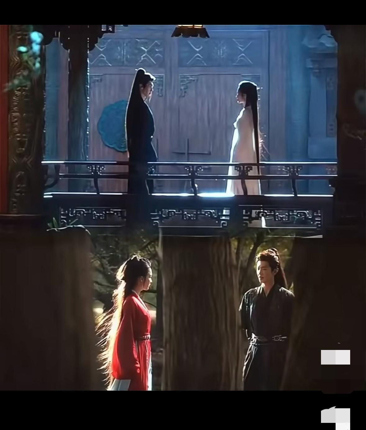 刘亦菲的小龙女，一转身就是仙气。
新版的，演得再努力，也像在背课文。
观众要的不