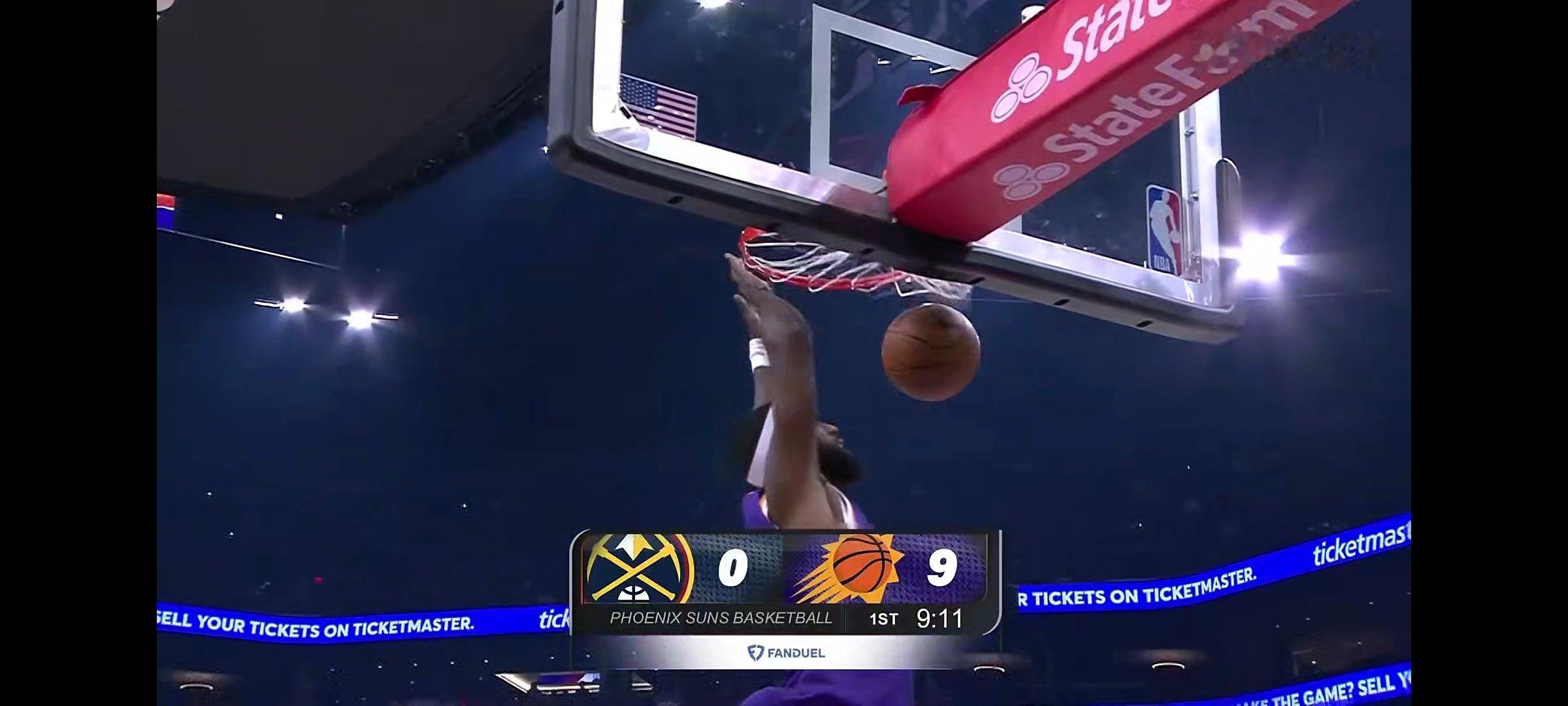 9比0！逼出掘金4个失误，完美开局掘金vs太阳