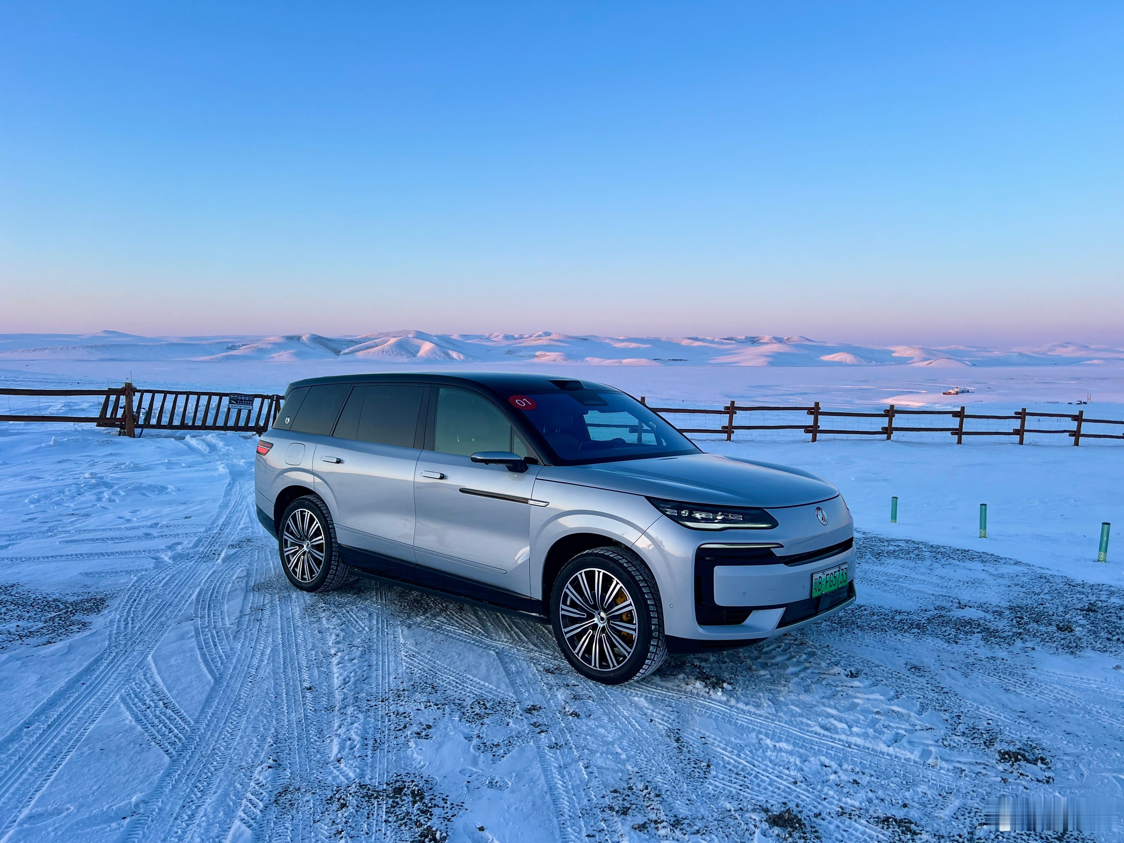 分享一份今天属于腾势与呼伦贝尔的蓝调时刻