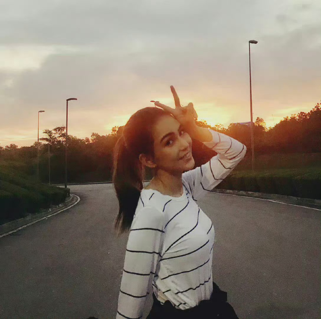 和喜欢的人一起看夕阳，这种感觉真美好