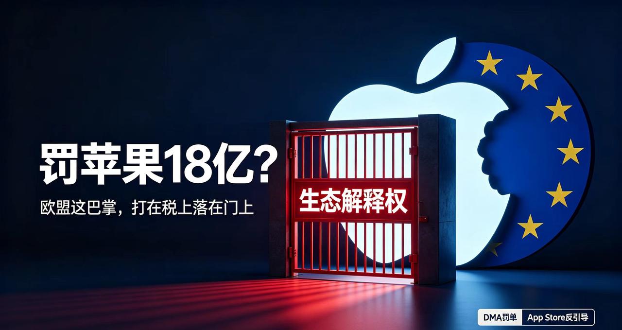 罚苹果18亿？欧盟这巴掌，打在税上落在门上

都看热闹说苹果“苹果税”挨锤活该，