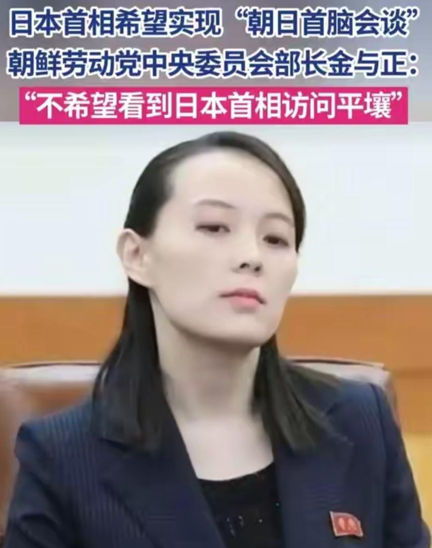 别自作多情！金与正泼冷水：平壤不欢迎日本首相
 
朝鲜劳动党中央委员会部长金与正
