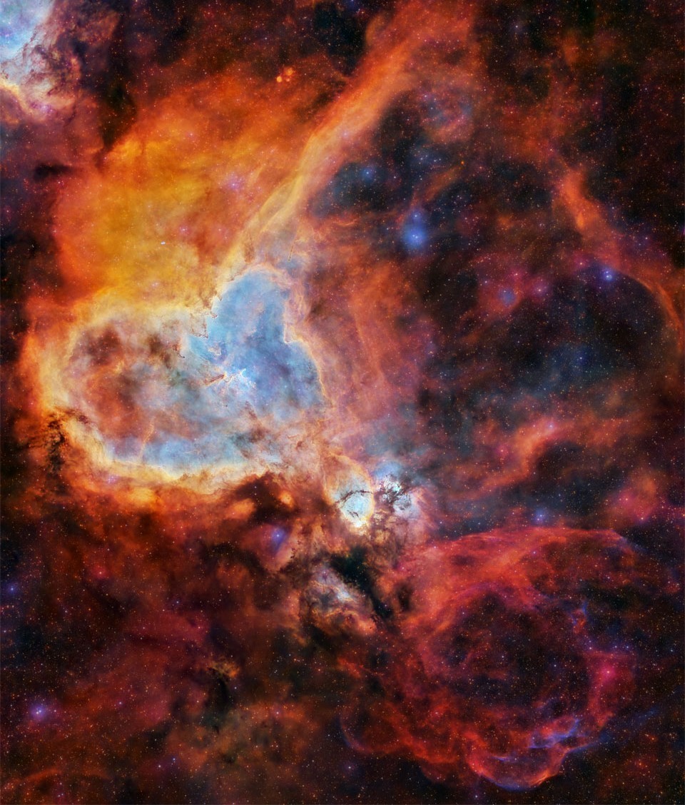 #每天一天文图# IC 1805，尘心 ​​​