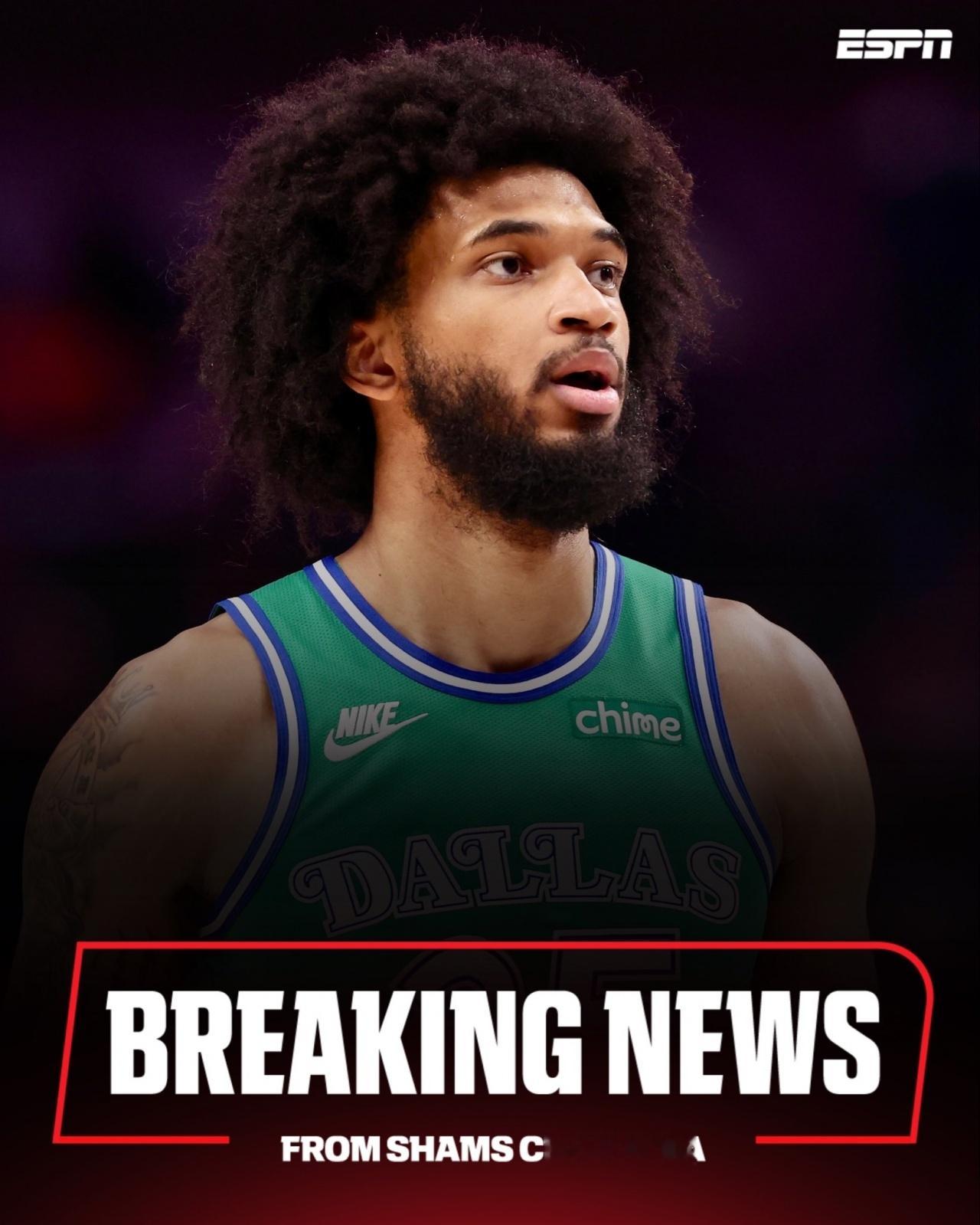 Shams：马文·巴格利一年合同签约掘金！ nba自由市场