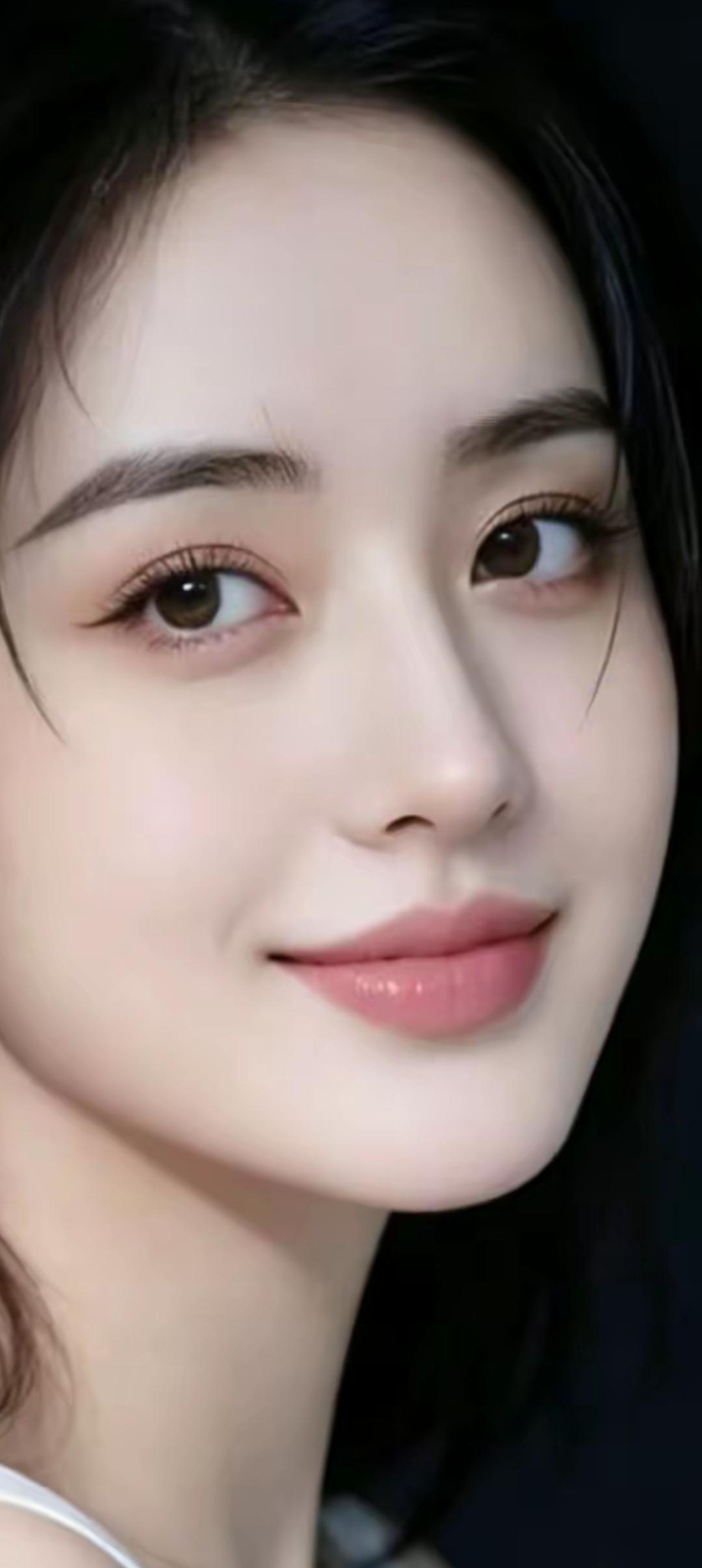 甜美微笑，温柔可人，元气满满的一天！😊