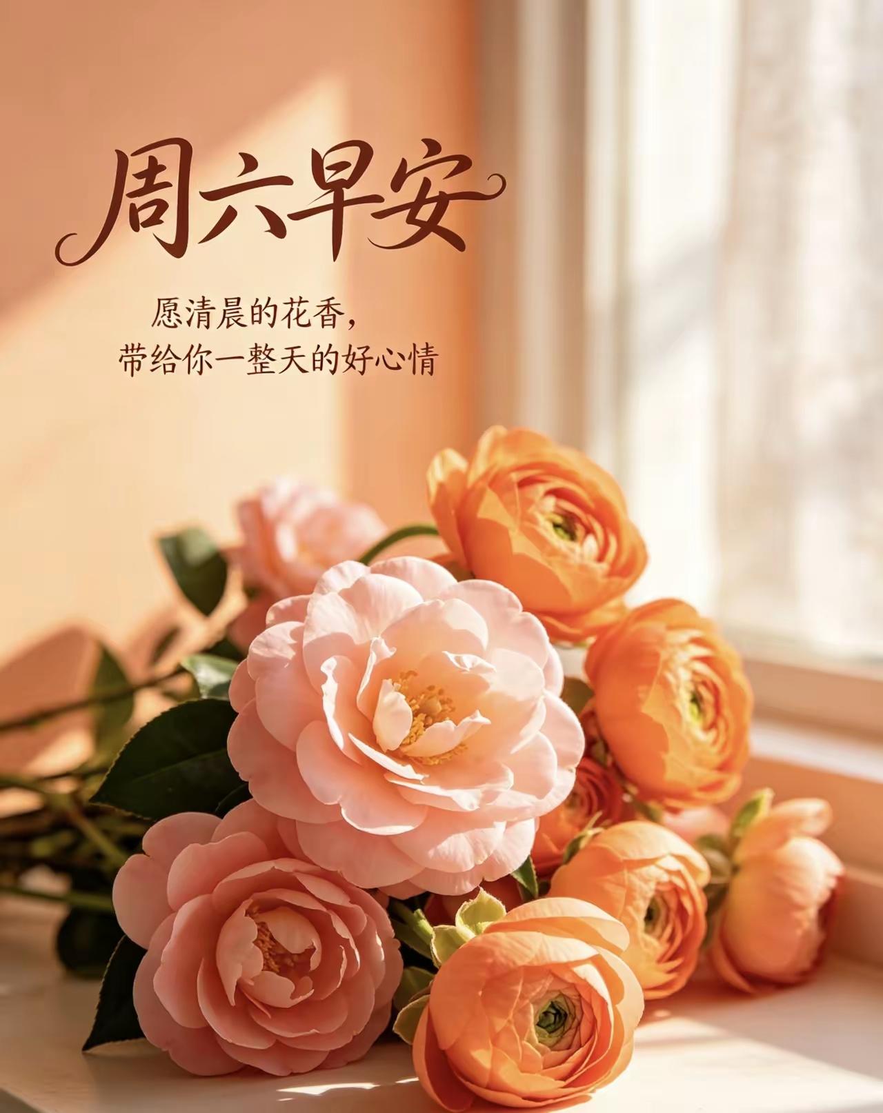 一句简单的早安，藏着的从来不只是问候。
 
是盼望日子安稳，家人平安；
是期许烦