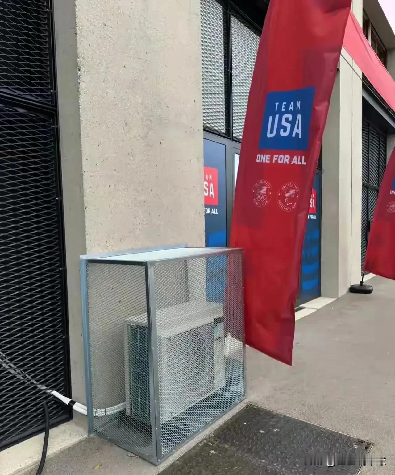 大揭密！奥运村各国空调已经装好了，从中不难发现三点：
1. 法国这么糊弄，弄的如