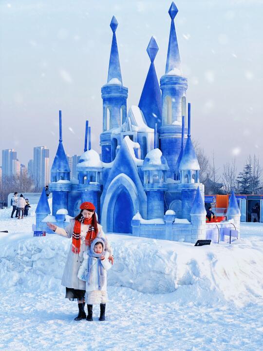 在天津，我期待的不是雪，而是有雪的乐园！