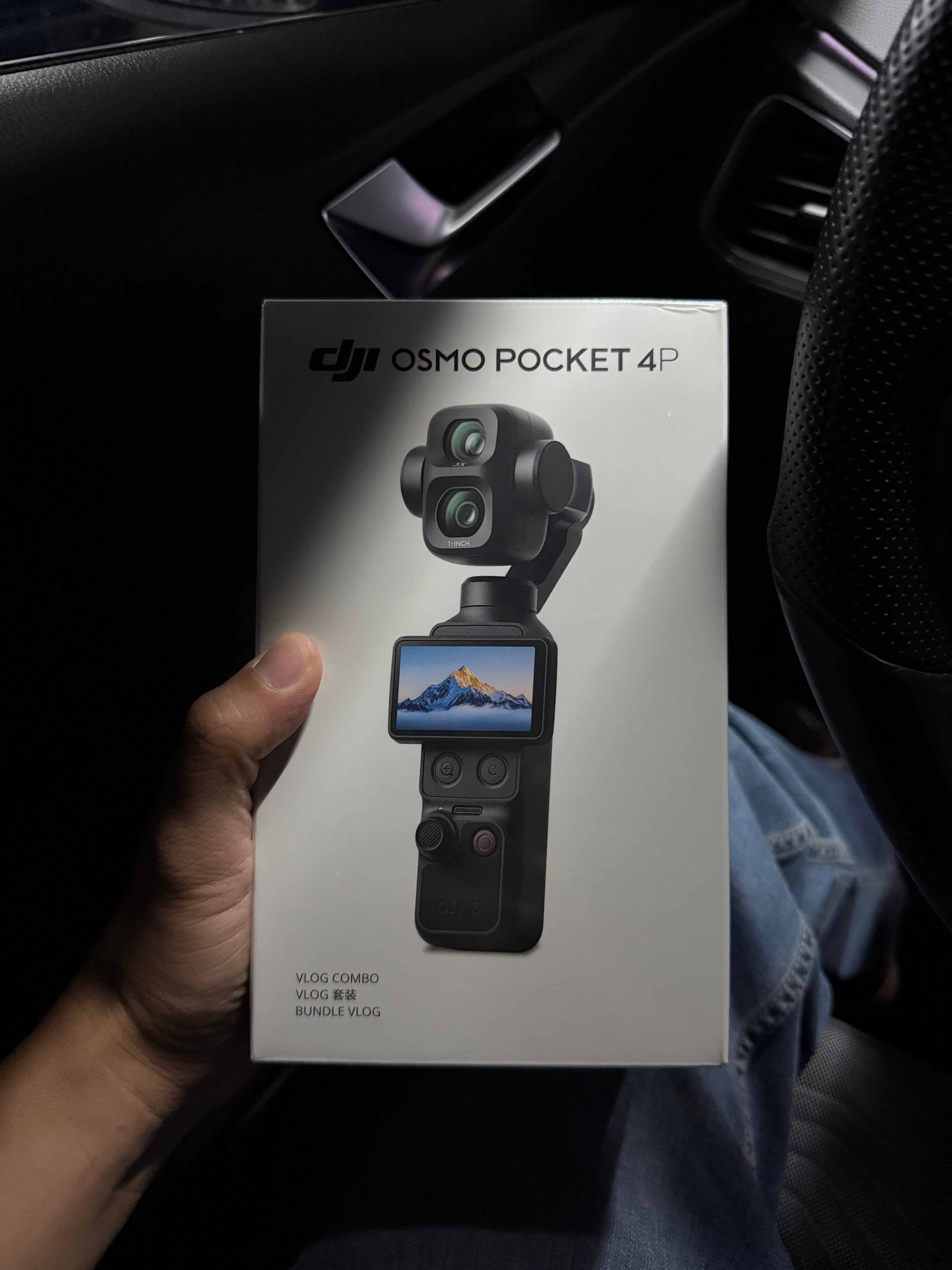 买到了，希望好用  大疆Pocket 4P 