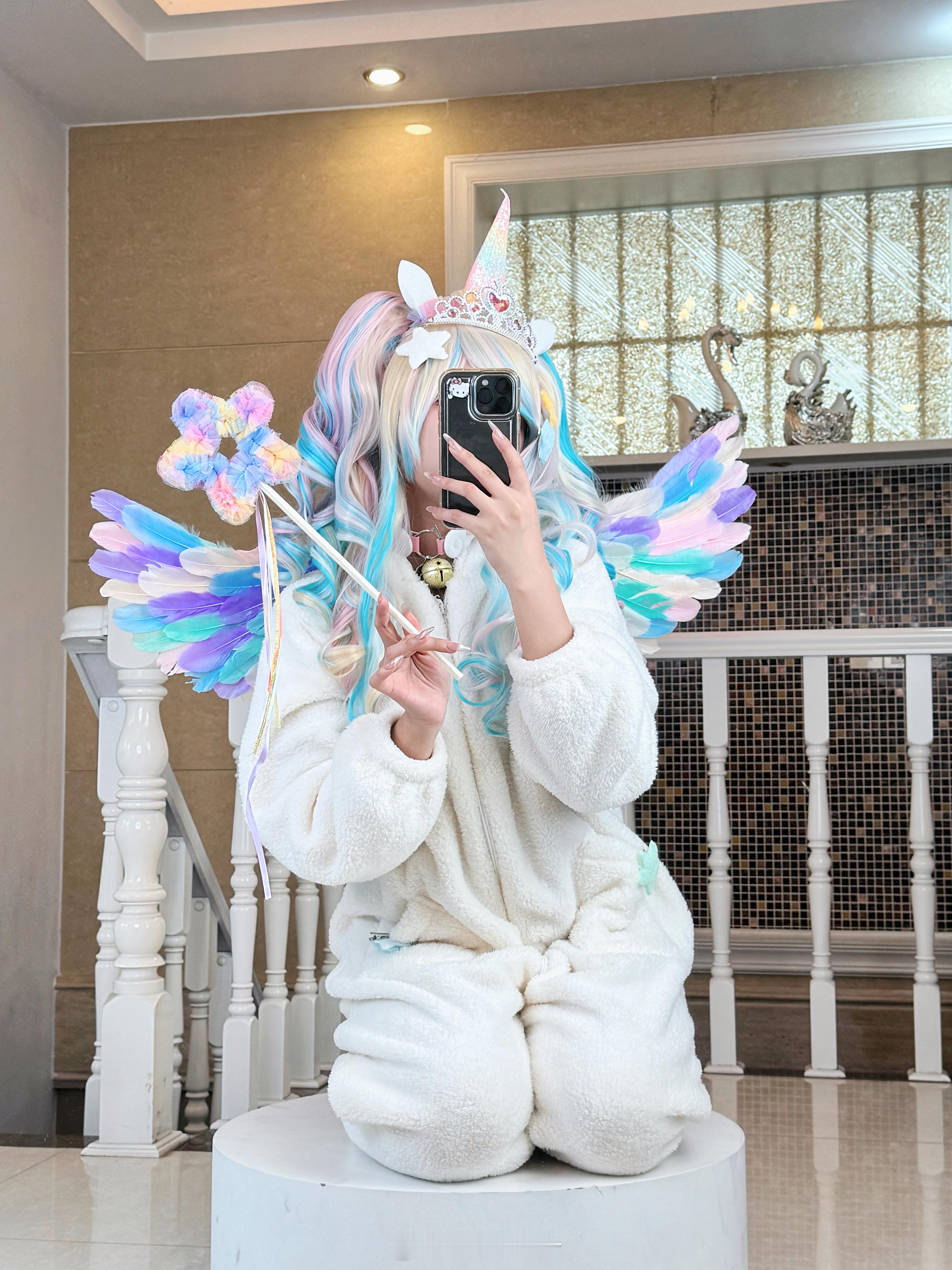 #蛋仔派对##蛋仔派对玩具历险季#  🦄独角兽·芬妮亚宝宝你是一个彩色小蛋糕—