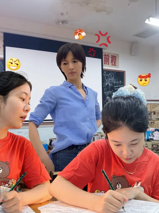 谁被监考老师逮着了我不说🫢