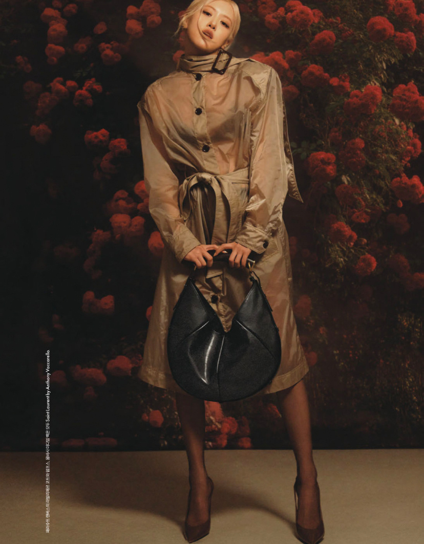 朴彩英 x Saint Laurent x ELLE Korea太喜欢ROSÉ与