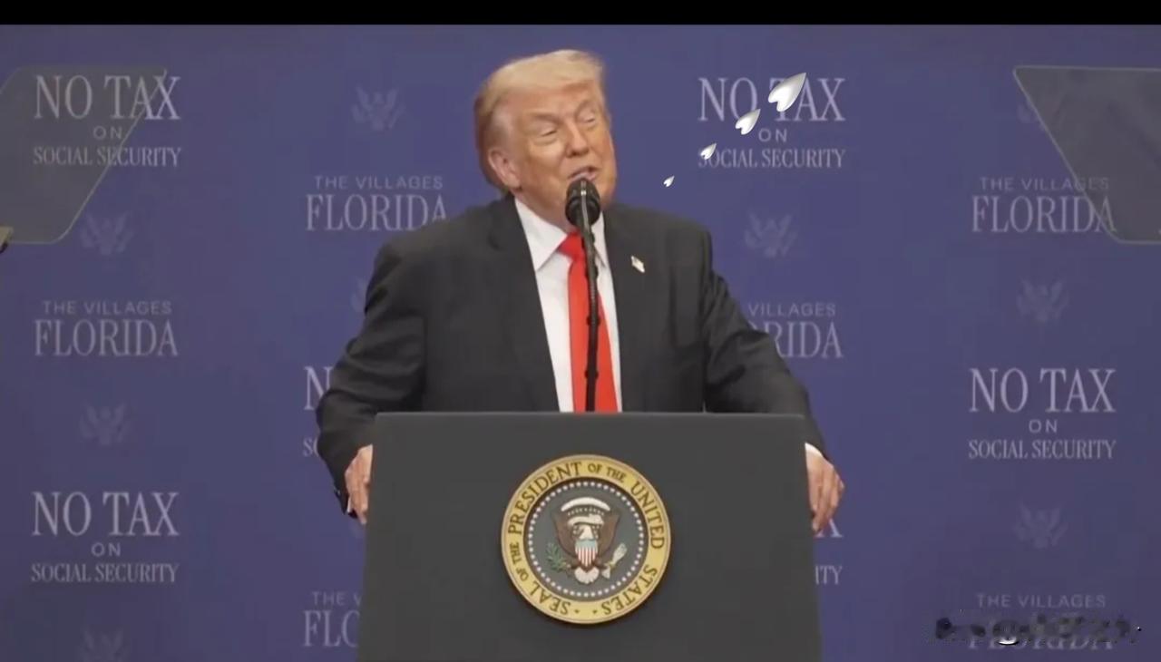 特朗普在佛罗里达州演讲中表示：“我做了三次认知测试，而且全部都通过了。顺便说一句