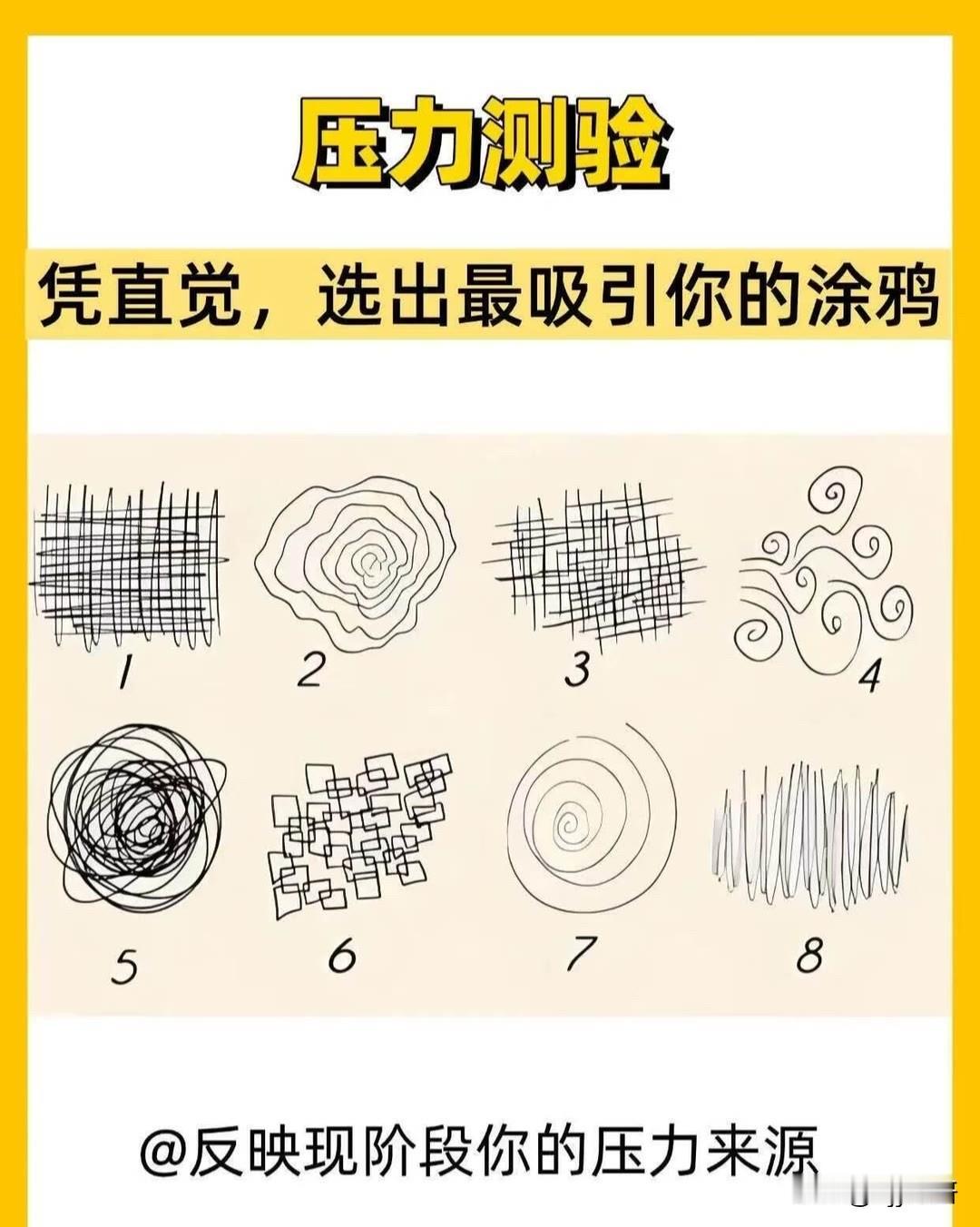 凭直觉，选出最吸引你的涂鸦