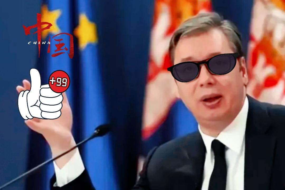 最新消息:
塞尔维亚总统宣布了！
10月17日，塞尔维亚总统武契奇在花环隧道右洞