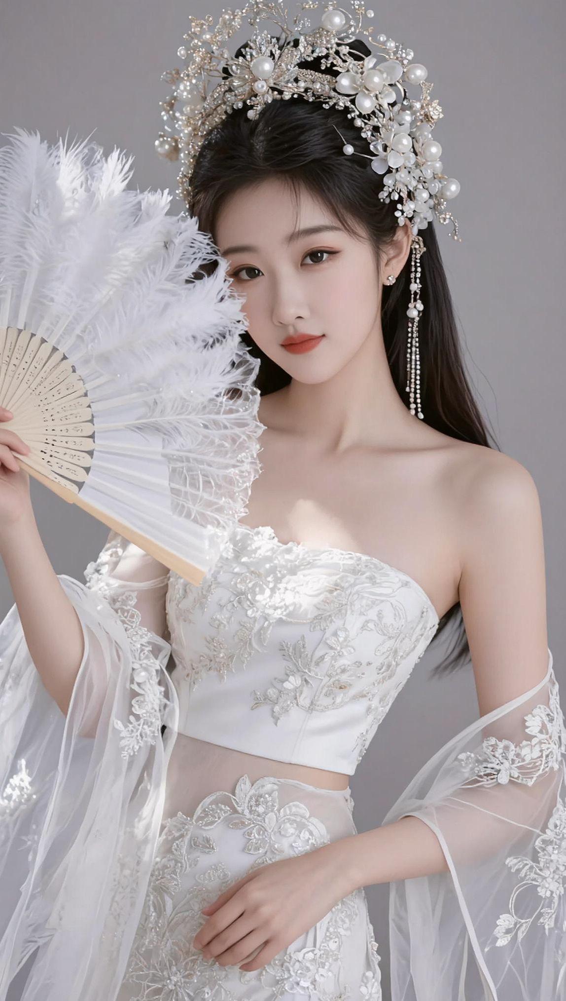 AI古风白纱写真 抖音ai创作