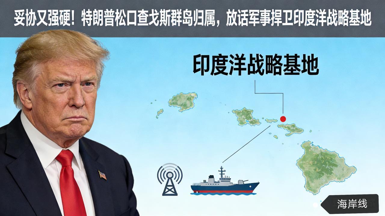 妥协又强硬！特朗普松口查戈斯群岛归属，放话军事捍卫印度洋战略基地
 
因英毛早已