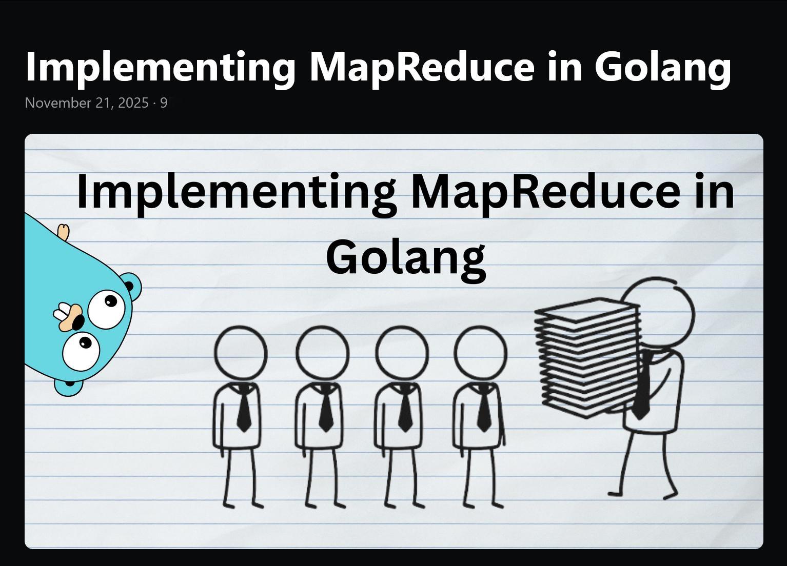 用Go语言实现MapReducejitesh117.github.io/blog