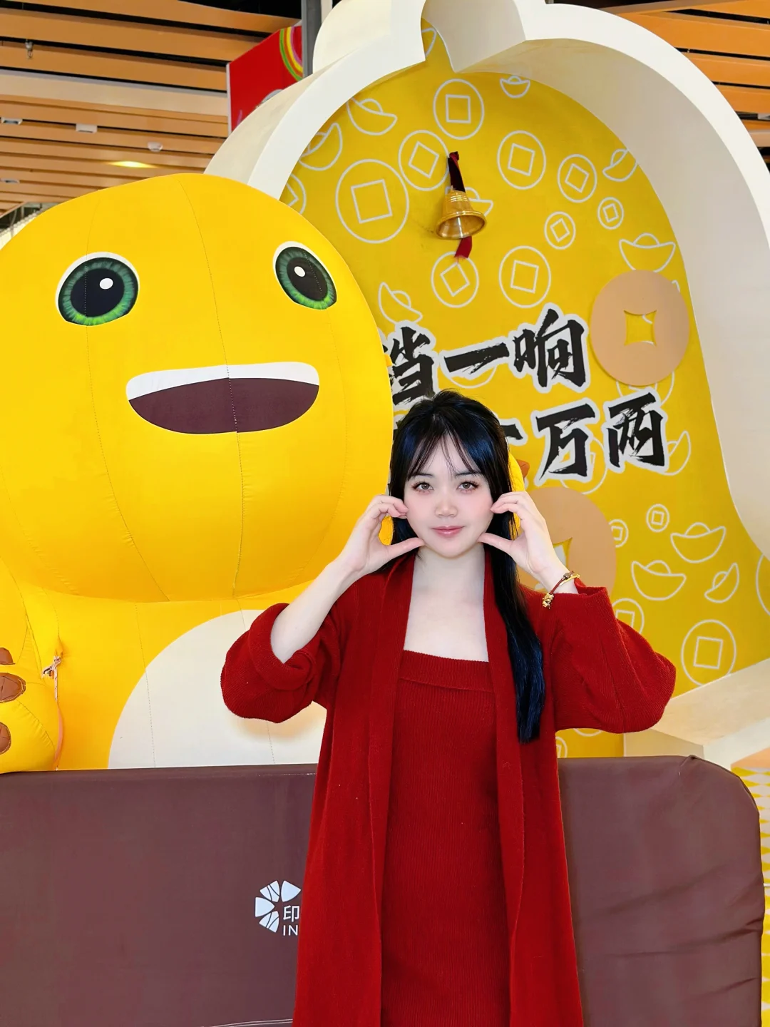 惠州过年封神地📍10米奶龙太赞啦 谁懂啊！惠州印象汇直接把春节氛围感...