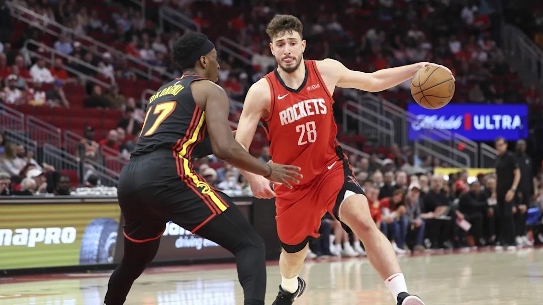 火箭队现在已经从西部第四掉到了西部第6位。目前火箭队43胜28负，胜率只有60.